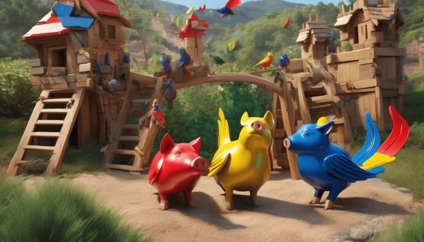 Plongez dans l’univers d’Angry Birds : copains comme cochons
